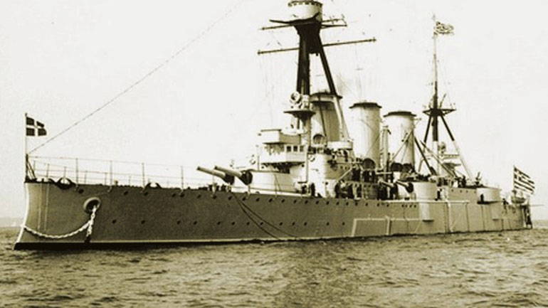 «Αβέρωφ»: Το θρυλικό θωρηκτό που διέλυσε τον τουρκικό στόλο και ονομάστηκε «το τυχερό πλοίο»