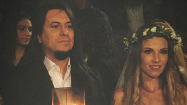 Ευρυδίκη-Μπομπ Κατσιώνης: Δείτε την εντυπωσιακή γαμήλια τούρτα τους