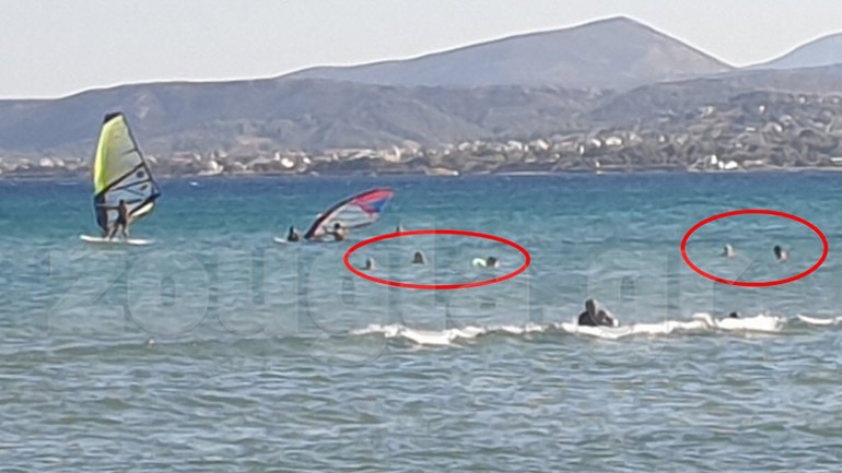 Καταγγελία: Ασυνείδητοι σερφάρουν ανάμεσα στα κεφάλια λουόμενων στην παραλία Αρτέμιδας Καταγγελία: Ασυνείδητοι σερφάρουν ανάμεσα στα κεφάλια λουόμενων στην παραλία Αρτέμιδας