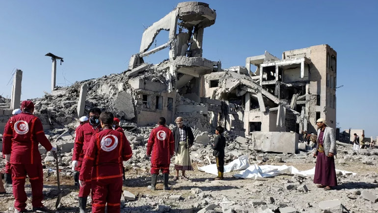 Υεμένη: Περισσότεροι από 100 νεκροί σε αεροπορικό βομβαρδισμό φυλακής