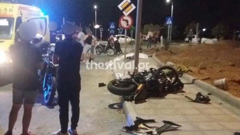 Τραγωδία στη Θεσσαλονίκη: Νεκροί δύο νεαροί σε τροχαίο με μοτοσικλέτα