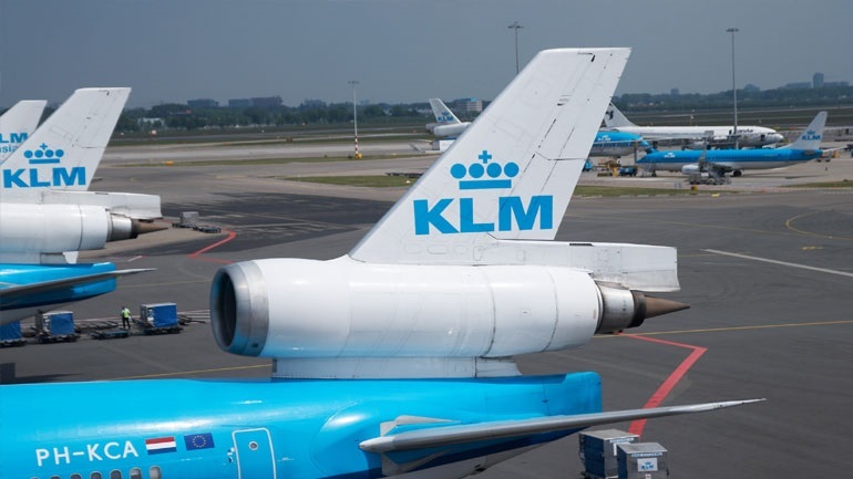Η KLM ακύρωσε 56 πτήσεις λόγω της στάσης εργασίας του προσωπικού εδάφους