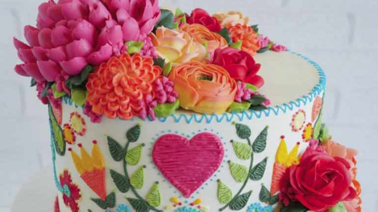 Τούρτες που μοιάζουν με κεντήματα