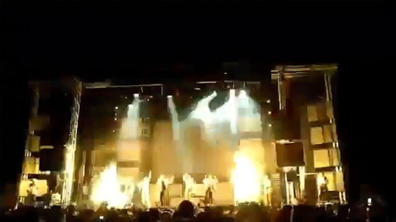 Τραγωδία στην Ισπανία: Τραγουδίστρια σκοτώθηκε από πυροτεχνήματα κατά τη διάρκεια συναυλίας