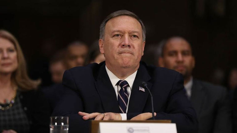 Επαφές Πομπέο στις Βρυξέλλες