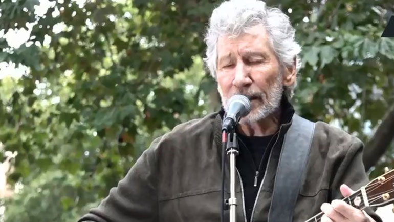 Διαδήλωση και συναυλία για τον Ασάνζ έξω από το Westminster στο Λονδίνο