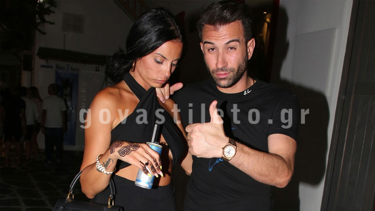 Δήμητρα Αλεξανδράκη – Δημήτρης Μηλιώνης: Ρομαντική βόλτα στα Ματογιάννια