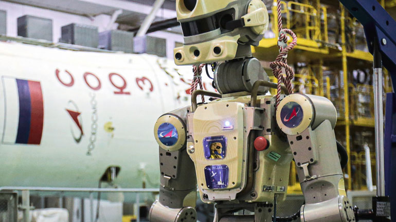 Ρωσία: Το ανθρωποειδές ρομπότ «Φιόντορ» εργάσθηκε με δράπανο στον Διεθνή Διαστημικό Σταθμό