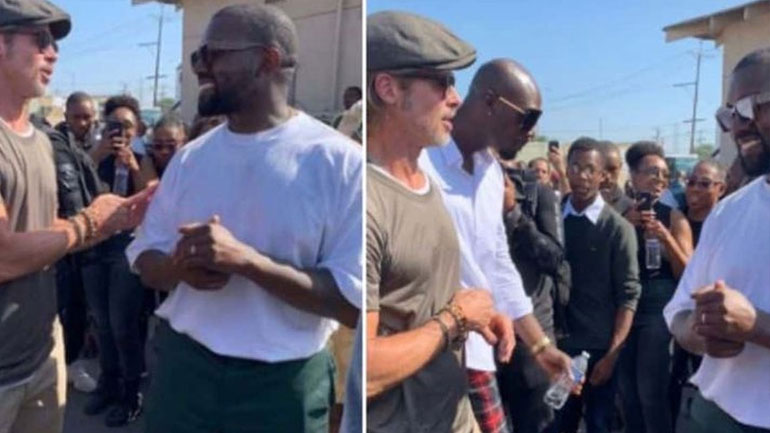 Οι στενές σχέσεις του Brad Pitt με την Kim Kardashian και τον Kanye West