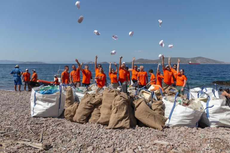 Ο «Τυφώνας» στη μάχη κατά της θαλάσσιας ρύπανσης
