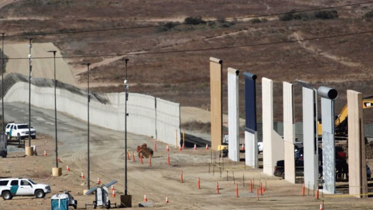 ΗΠΑ: Το Πεντάγωνο εκταμιεύει 3,6 δισ. δολάρια για να οικοδομηθούν τμήματα του τείχους στα σύνορα με το Μεξικό