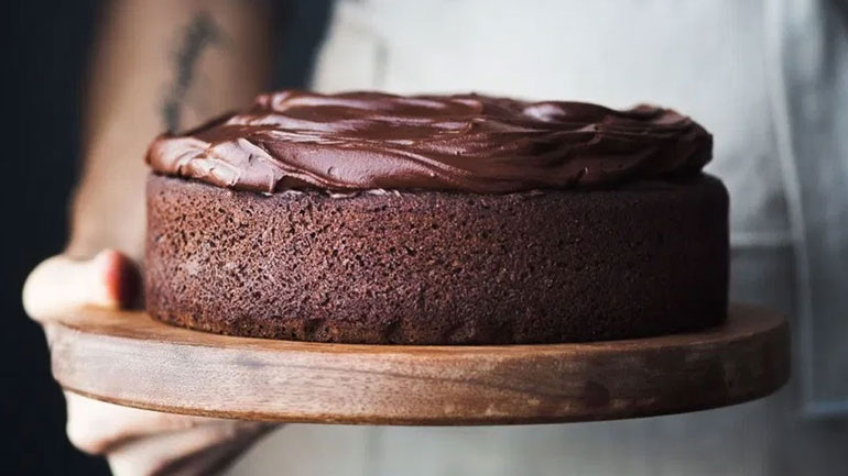 Λαχταριστό κέικ σοκολάτας με στέβια!