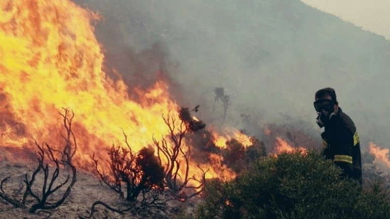 Φωτιά στον Ασπρόπυργο