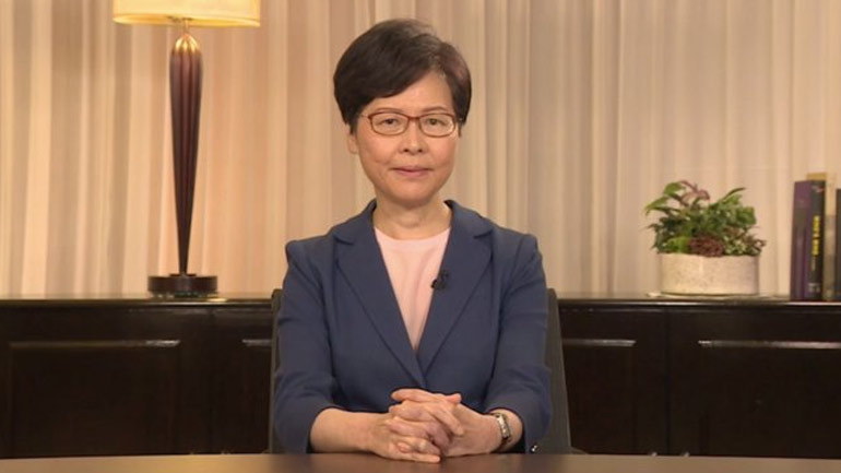 Χονγκ Κονγκ: Η Κάρι Λαμ ανακοίνωσε επισήμως την απόσυρση του αμφιλεγόμενου νομοσχεδίου