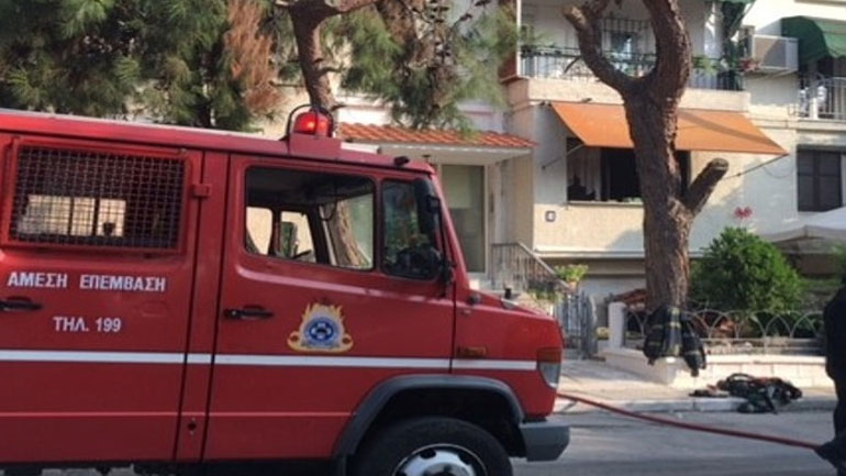 Πυρκαγιά σε υπόγειο διαμέρισμα στην περιοχή του Φαλήρου