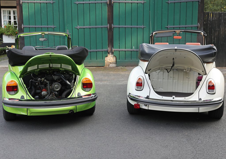 Το παλιό Beetle με κινητήρα και... χωρίς 