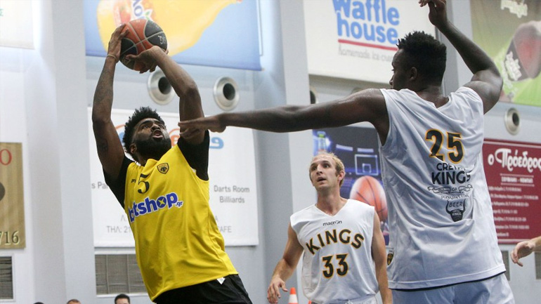 Mπάσκετ: Φιλική νίκη για την ΑΕΚ, 66-64 το Ρέθυμνο