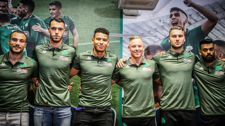 Παρουσίασε τα νέα του μεταγραφικά αποκτήματα ο Παναθηναϊκός