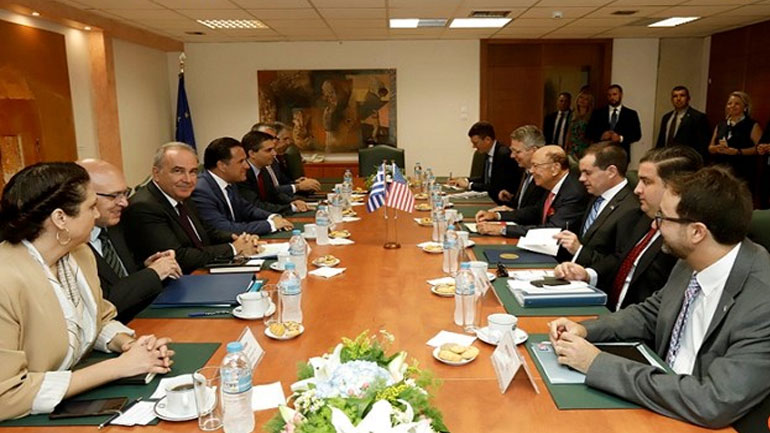 Ο αναπτυξιακός νόμος στο επίκεντρο της συνάντησης Άδ. Γεωργιάδη – Γουίλμπουρ Ρος