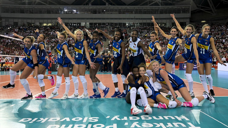 EuroVolley γυναικών: Οι ομάδες και τα ζευγάρια των ημιτελικών