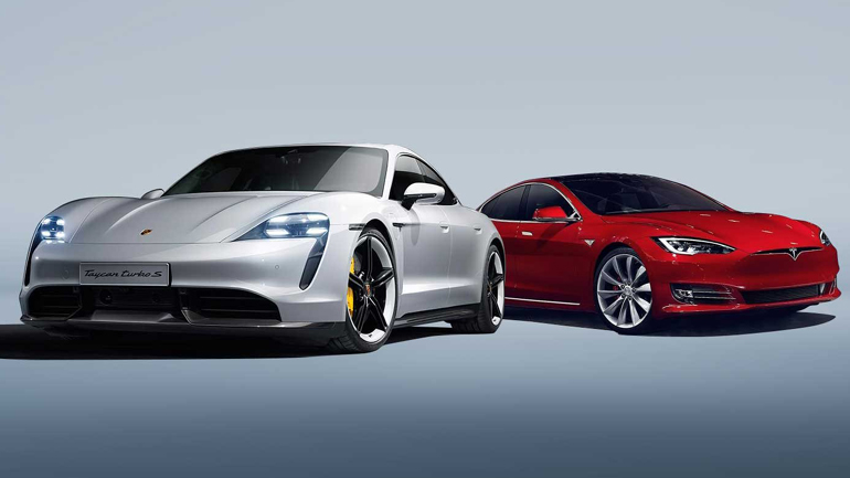 Φουντώνει η μάχη μεταξύ Tesla και Porsche Φουντώνει η μάχη μεταξύ Tesla και Porsche