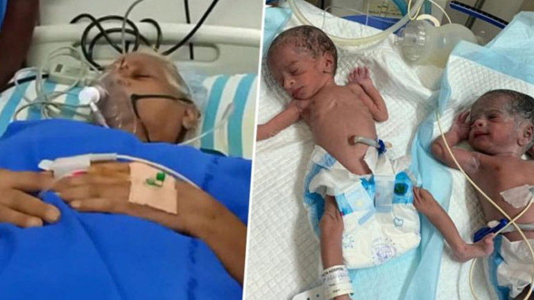 Μια 73χρονη γέννησε δίδυμα στην Ινδία