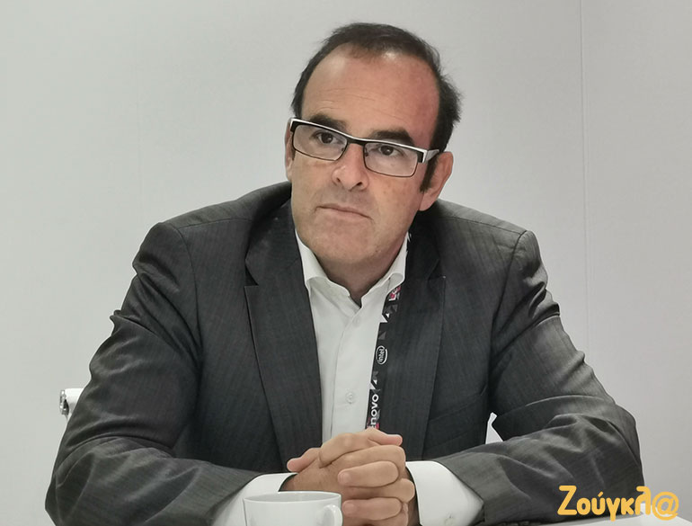 Ο κ. Αντώνης Μπαρούνας, Vice President & General Manager, Europe & Global Accounts Lenovo