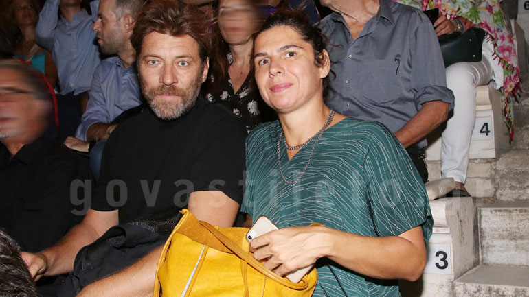 Γιάννης Στάνκογλου – Αλίκη Δανέζη Κνούτσεν: Σπάνια βραδινή έξοδος στο Ηρώδειο