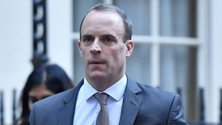 ΥΠΕΞ Ράαμπ: Ο Τζόνσον εμμένει στο σχέδιο για αποχώρηση από την Ε.Ε. στις 31 Οκτωβρίου