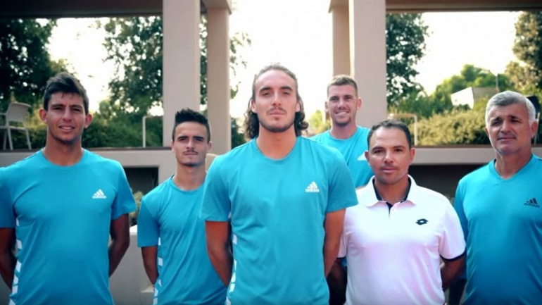 Τένις: Με μπροστάρη τον Στέφανο Τσιτσιπά η Εθνική ομάδα στο Davis Cup