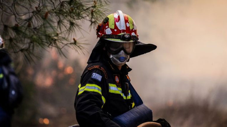 Χαλκιδική: Σε εξέλιξη δασική πυρκαγιά στην περιοχή Προφήτης Ηλίας