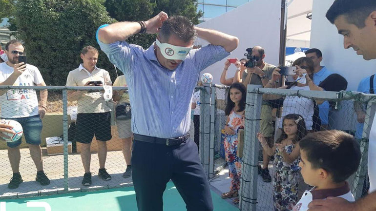 84η ΔΕΘ: Όταν ο Θοδωρής Ζαγοράκης έχασε από τον μικρό Λέανδρο