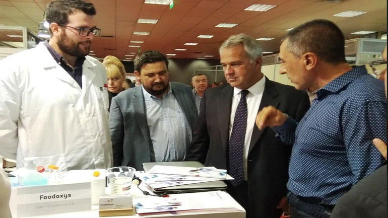 Επίσκεψη Βορίδη στο περίπτερο του Υπουργείου Αγροτικής Ανάπτυξης στη ΔΕΘ