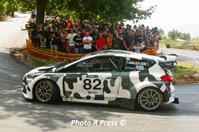 Ο Παναγιώτης Σολδάτος κέρδισε την κατηγορία Formula Saloon με Ford Fiesta