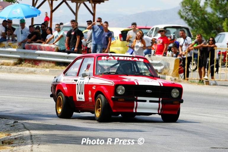 Ο Γιάννης Κάτσικας με Ford Escort MK2 πήρε μία μεγάλη νίκη στην κατηγορία των Ιστορικών 