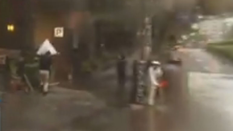 Ιαπωνία: Μία νεκρή και μία σοβαρά τραυματίας από το πέρασμα του τυφώνα Φασάι