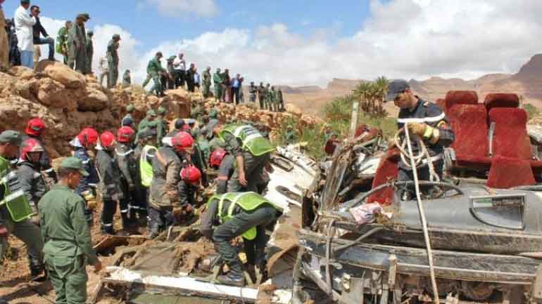 Μαρόκο: Τουλάχιστον 11 άνθρωποι έχασαν τη ζωή τους όταν χείμαρρος ανέτρεψε λεωφορείο