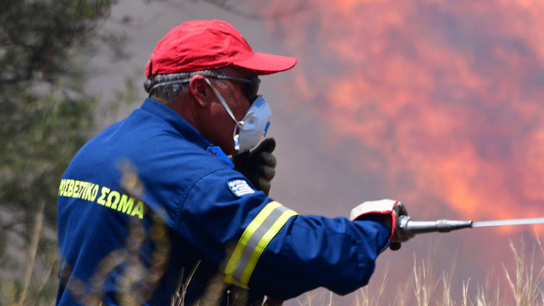 Σε ύφεση πυρκαγιά στο Γύθειο