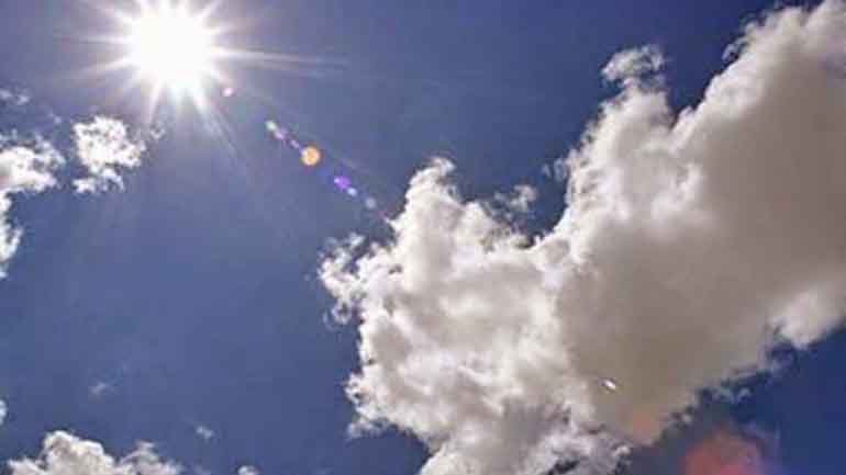 Ζεστός αλλά και υγρός ο καιρός σήμερα