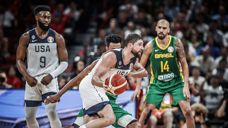 Στην πρώτη θέση οι ΗΠΑ, 89-73 τη Βραζιλία – Προκρίθηκε η Τσεχία