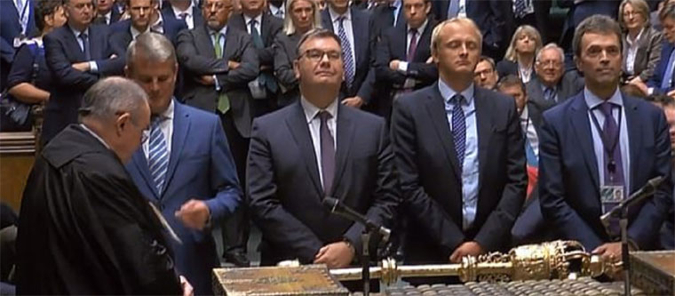 Στιγμιότυπο από τη χθεσινή ψηφοφορία