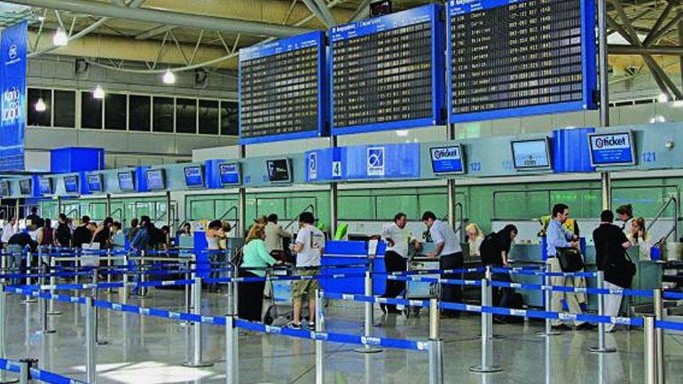 Εκτοξεύθηκε η επιβατική κίνηση στο «Ελ. Βενιζέλος» τον Αύγουστο