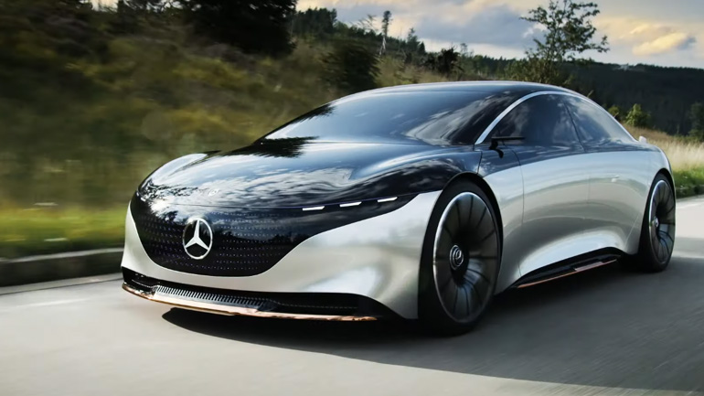Mercedes EQS από το κοντινό μέλλον Mercedes EQS από το κοντινό μέλλον