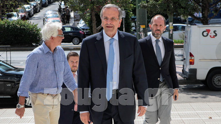 Στην εισαγγελία του Αρείου Πάγου ο Αντώνης Σαμαράς Στην εισαγγελία του Αρείου Πάγου ο Αντώνης Σαμαράς