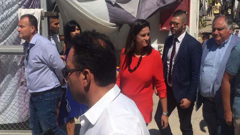 Συνάντηση της υπουργού Παιδείας και Θρησκευμάτων με τους εκπαιδευτικούς της Λέρου