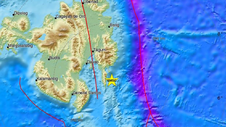 Σεισμός 5,7R στις Φιλιππίνες