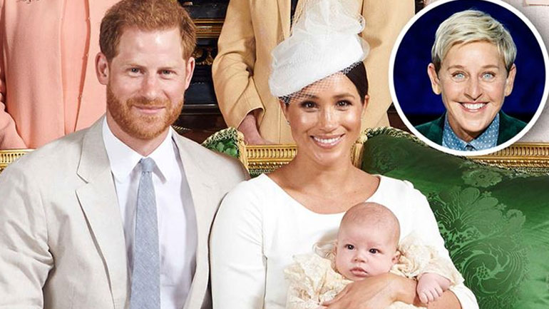 H αποκάλυψη της Ellen DeGeneres για τον γιο της Meghan Markle και του πρίγκιπα Harry