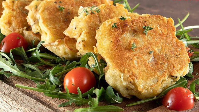 Αλμυρά pancakes light