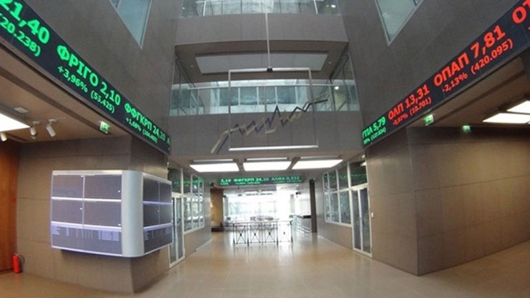 Ήπιες πτωτικές τάσεις στο Χρηματιστήριο Αθηνών