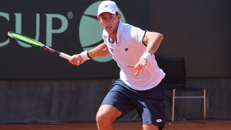 Τένις: Με νίκη του Περβολαράκη ξεκίνησε η Εθνική στο Davis Cup